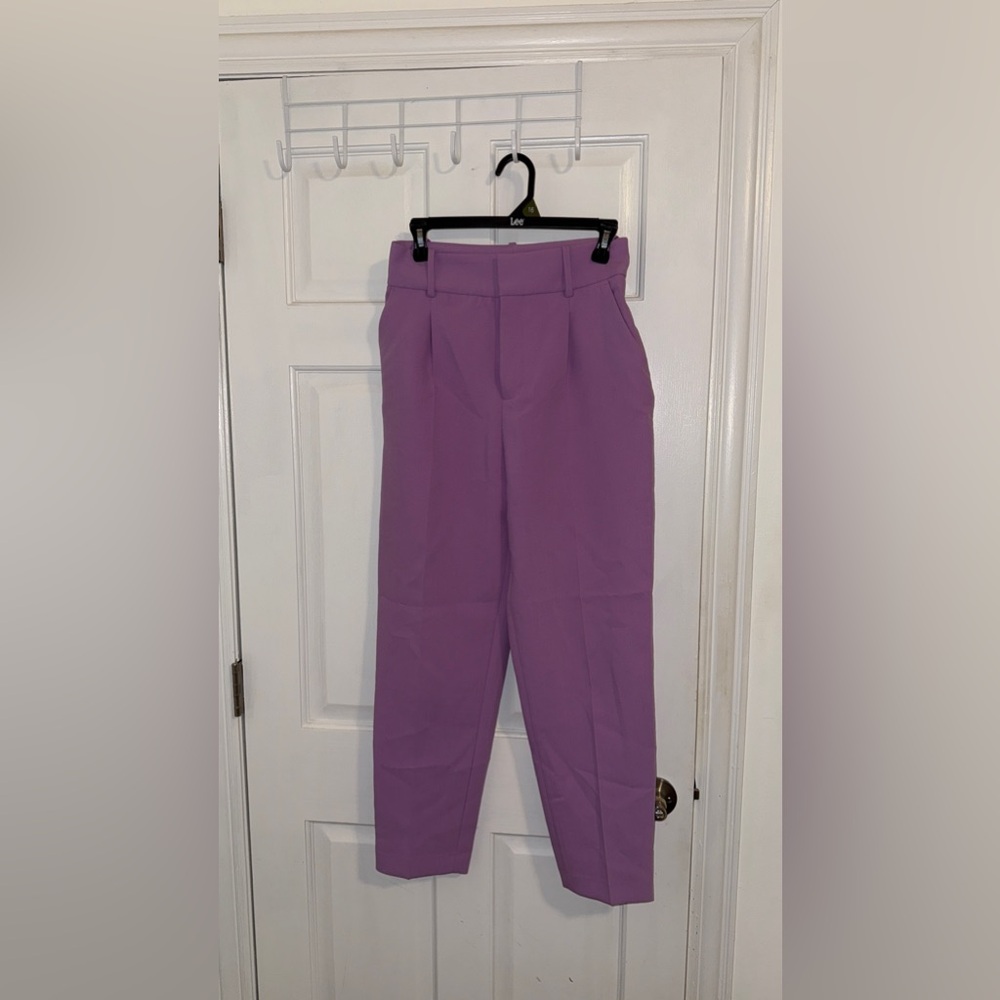 Purple ZARA pants